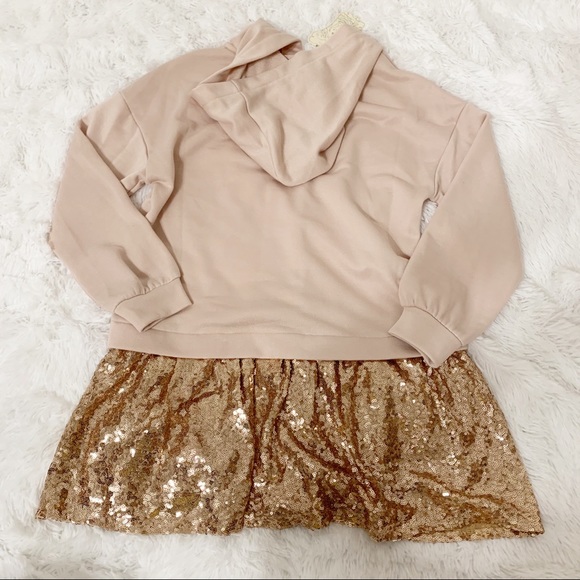 Soprano hooded sequins sweatshirt dress - Picture 7 of 8